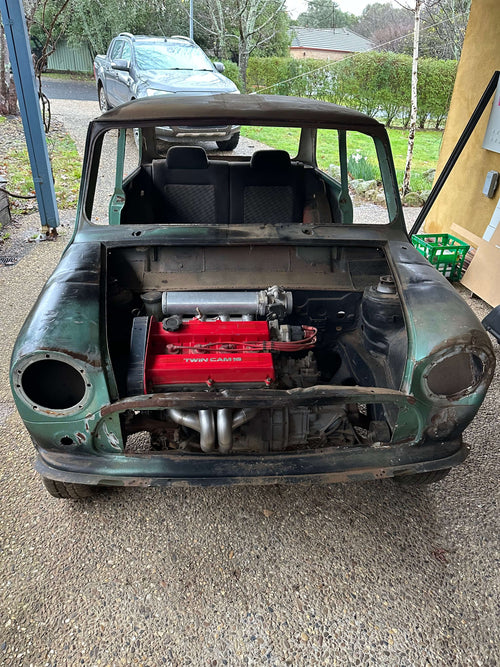 1970 Mini Turbo 1300 Project