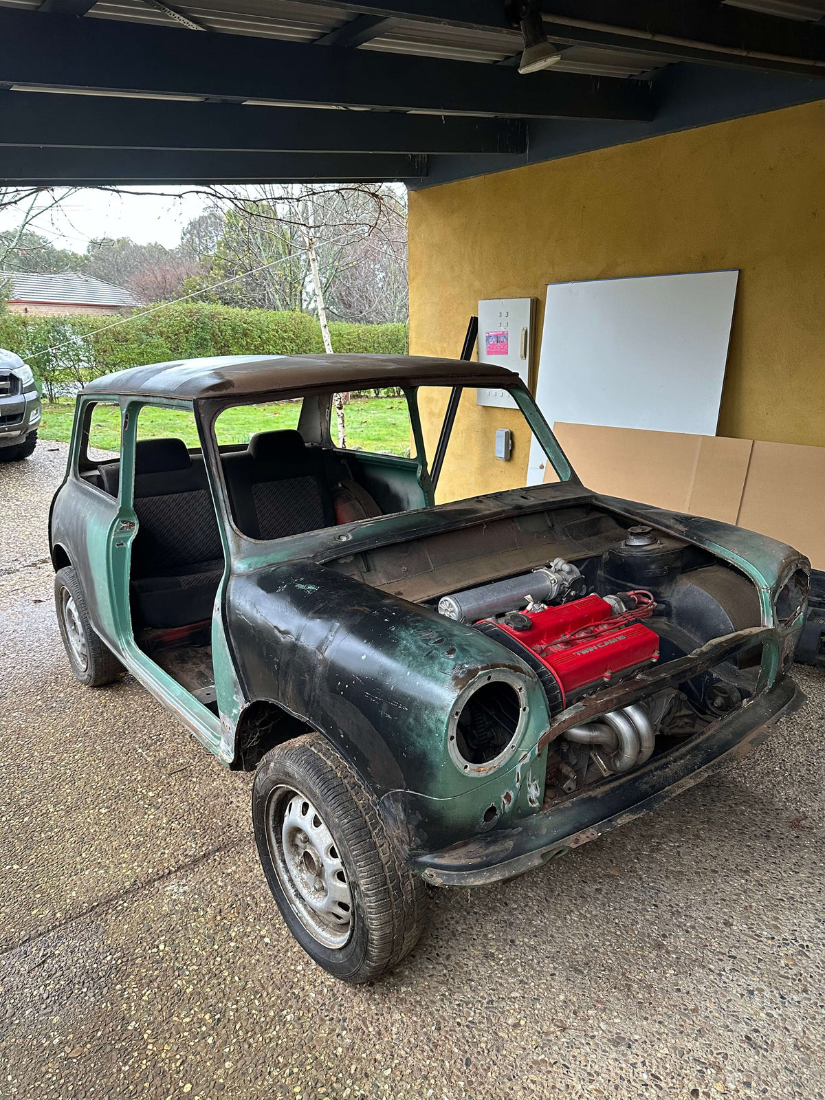 1970 Mini Turbo 1300 Project