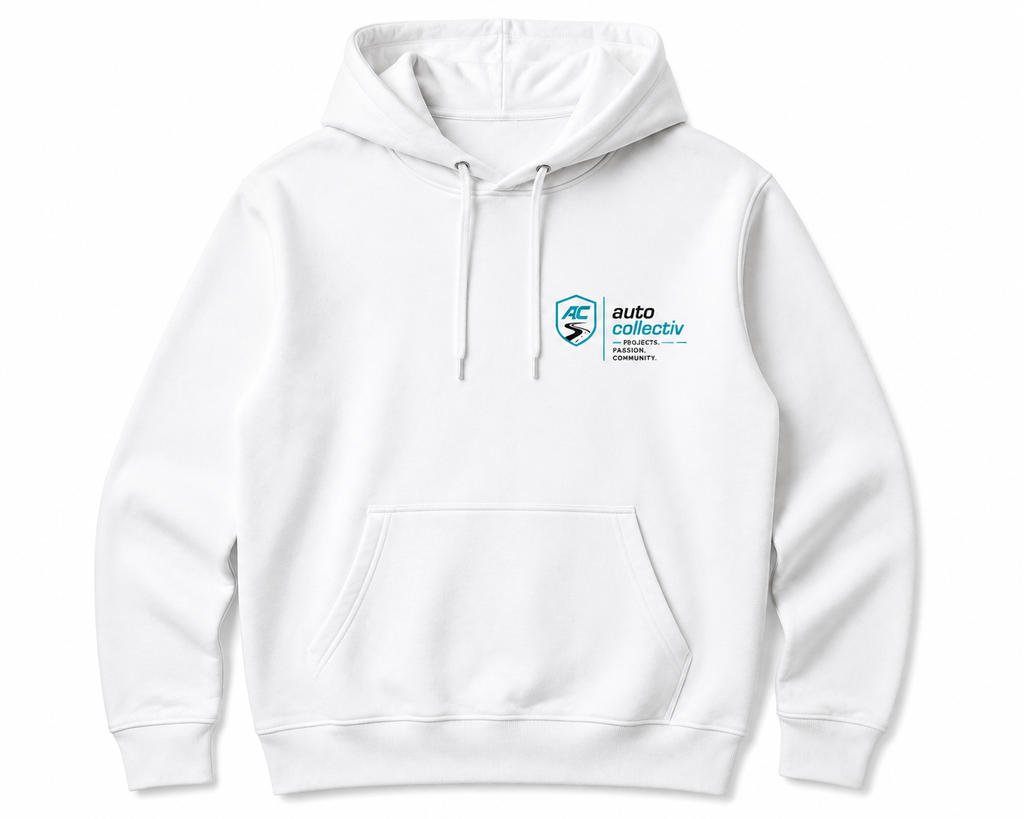 Signature White Hoodie