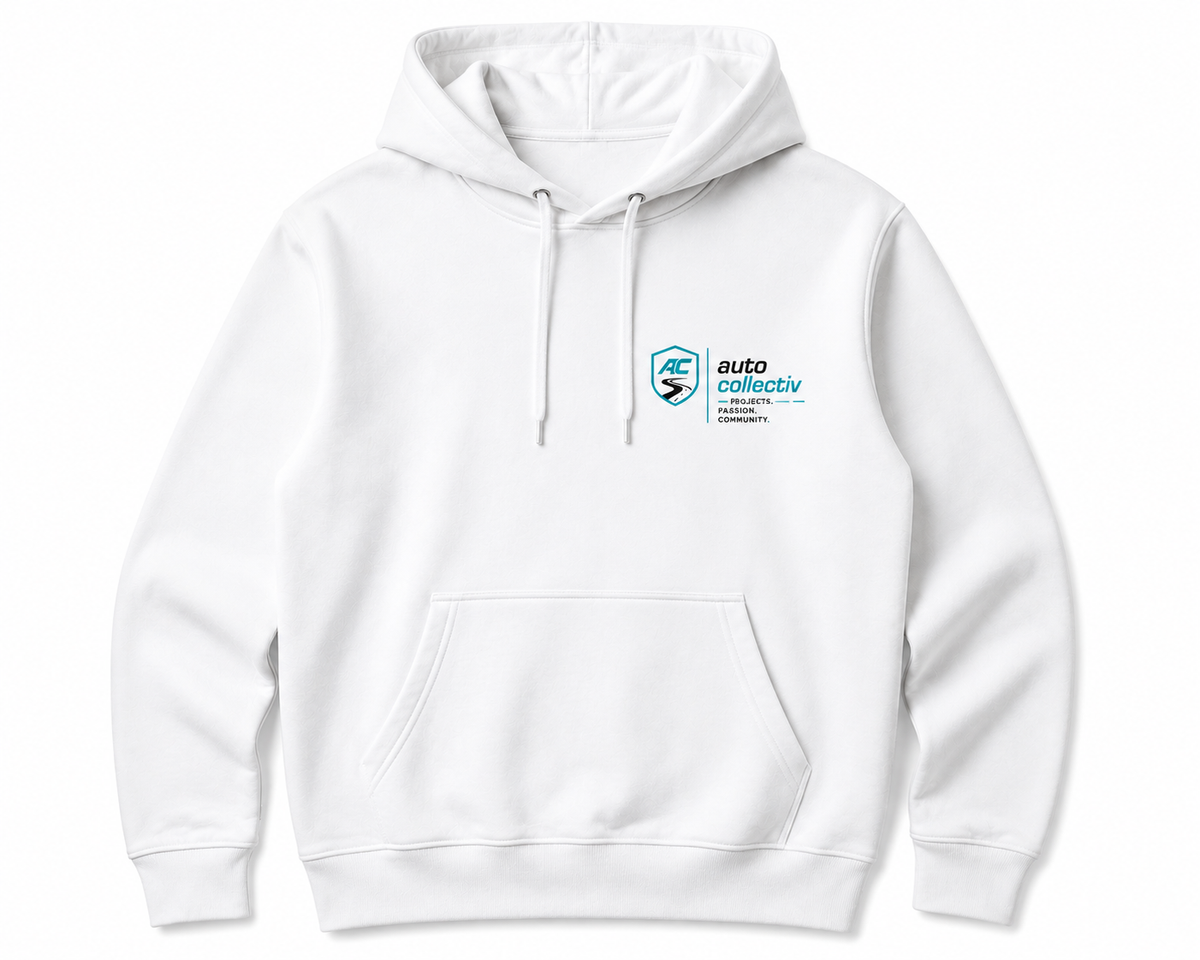 Signature White Hoodie